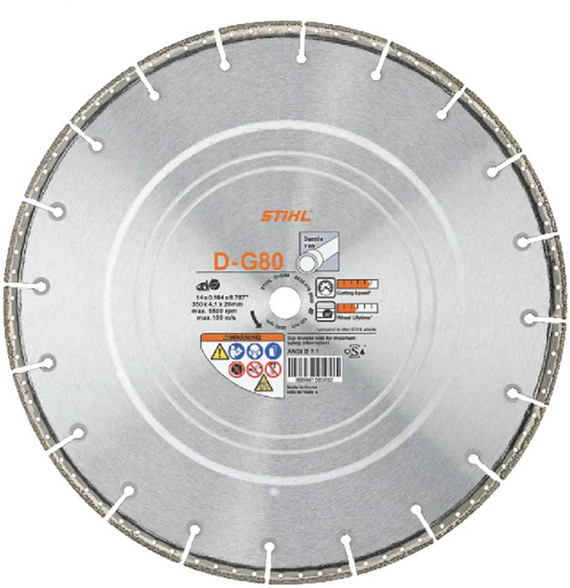 STIHL Trennschleifscheibe D-G80 Ø 350 mm/ 14"