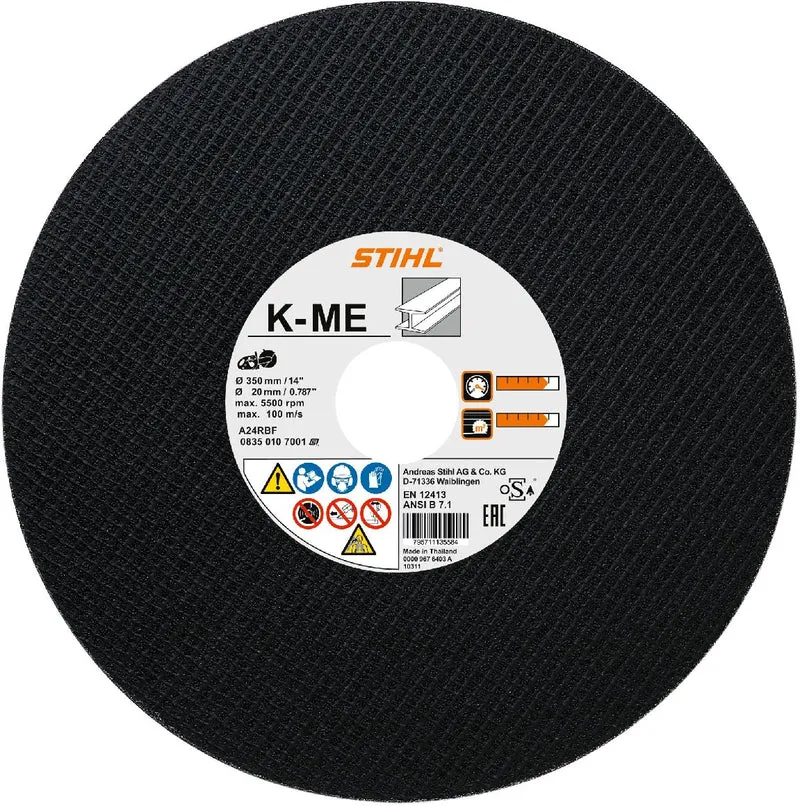 STIHL Kunstharz-Trennschleifscheibe Stahl, Ø 350 mm/14"