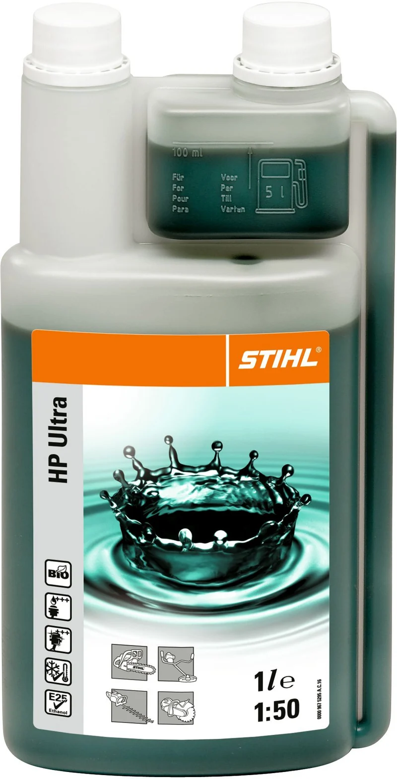 STIHL 2-Takt-Motoröl HP Ultra 5 l (für 250 l Kraftstoff)