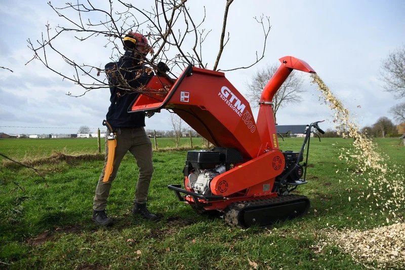 GTM Professional Benzin-Häcksler GTS1300RG Raupenantrieb