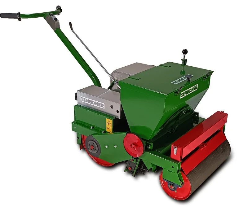 Sembdner Rasenbaumaschine RS 60 E mit Gitterdruckwalze inkl. Akku und Ladegerät