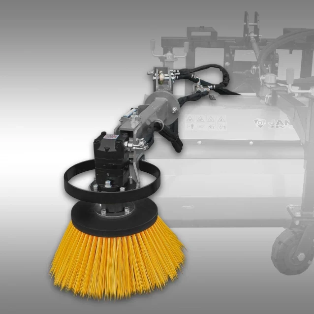 Jansen Seitenkehrbesen für Traktor Kehrmaschine Jansen JK-200! Hydraulisch