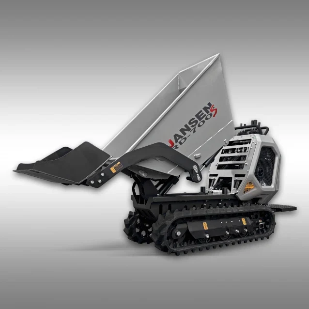 Raupendumper Jansen RD-700S, Benzin, hydrostatisch, Selbstladefunktion, Ketten