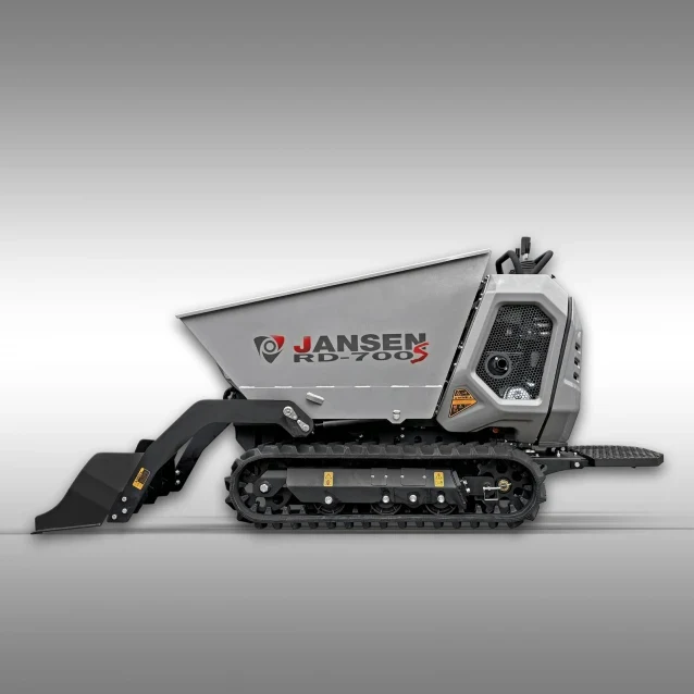 Raupendumper Jansen RD-700S, Benzin, hydrostatisch, Selbstladefunktion, Ketten