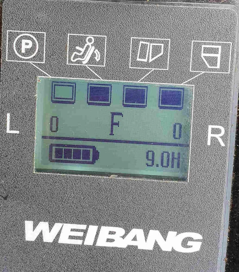 Weibang Akku-Rasentraktor WB 81 EC