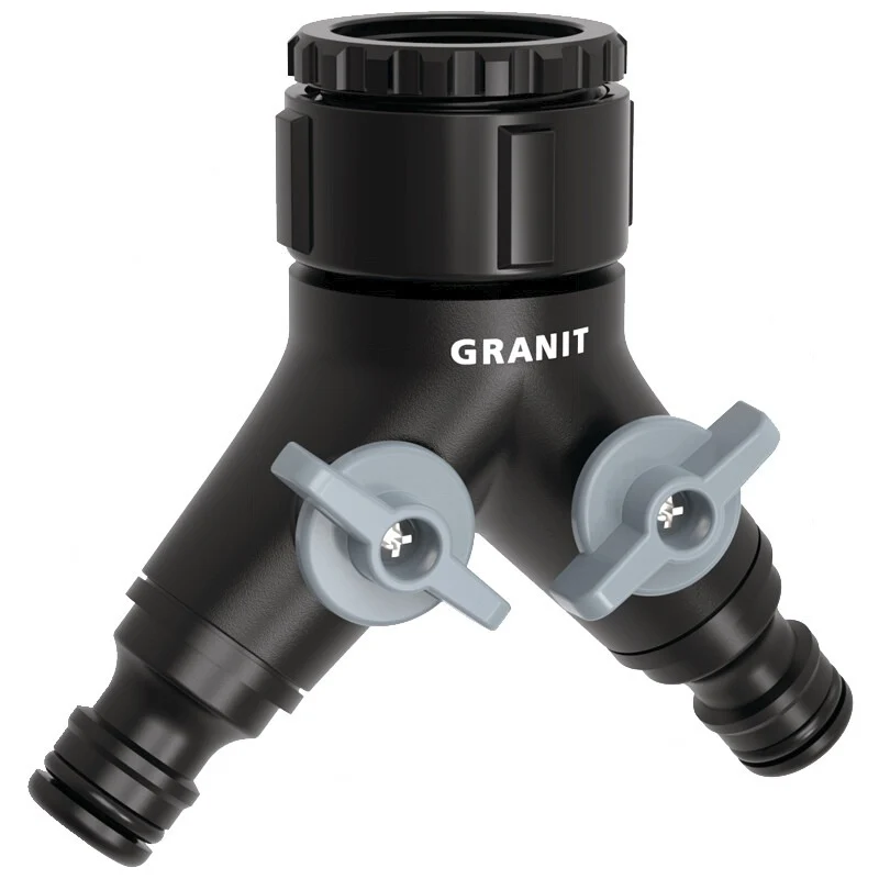 GRANIT BLACK EDITION VPE8 Hahnanschluss Ausführung 2 Wege mit Absperrhähne UV-Be