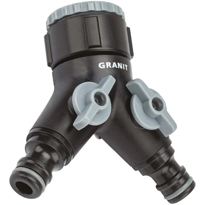GRANIT BLACK EDITION VPE8 Hahnanschluss Ausführung 2 Wege mit Absperrhähne UV-Be