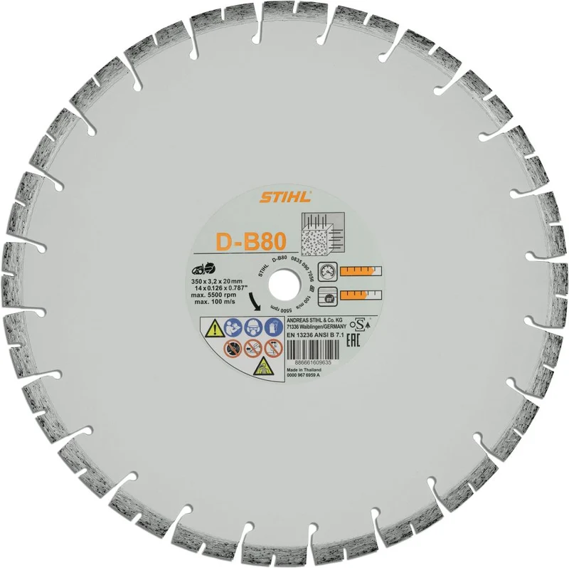 STIHL Diamant-Trennscheibe Ø 350 mm B80