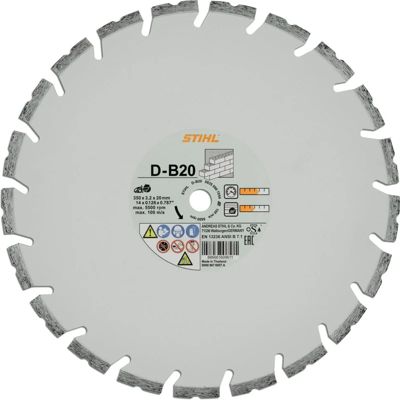STIHL Diamant-Trennscheibe Ø 400 mm B20