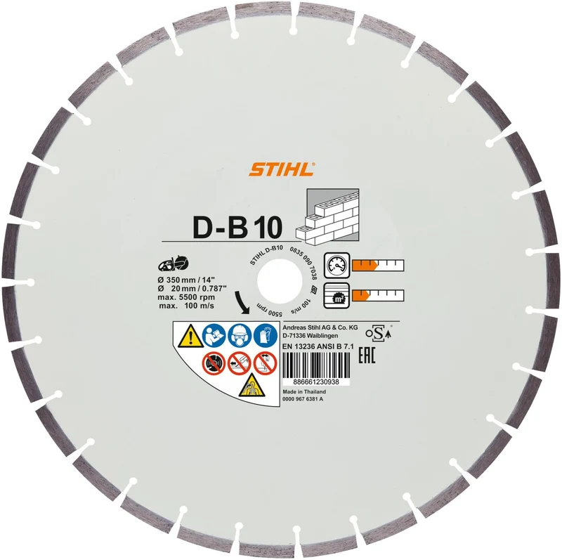 STIHL Diamant-Trennscheibe Ø 400 mm B20