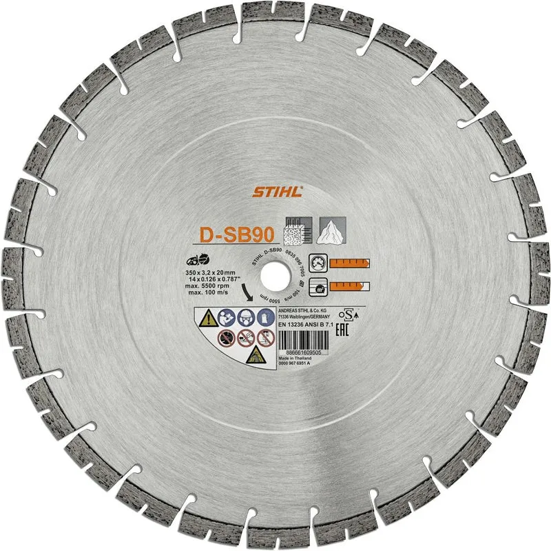 STIHL Diamant-Trennscheibe Ø 400 mm SB 90