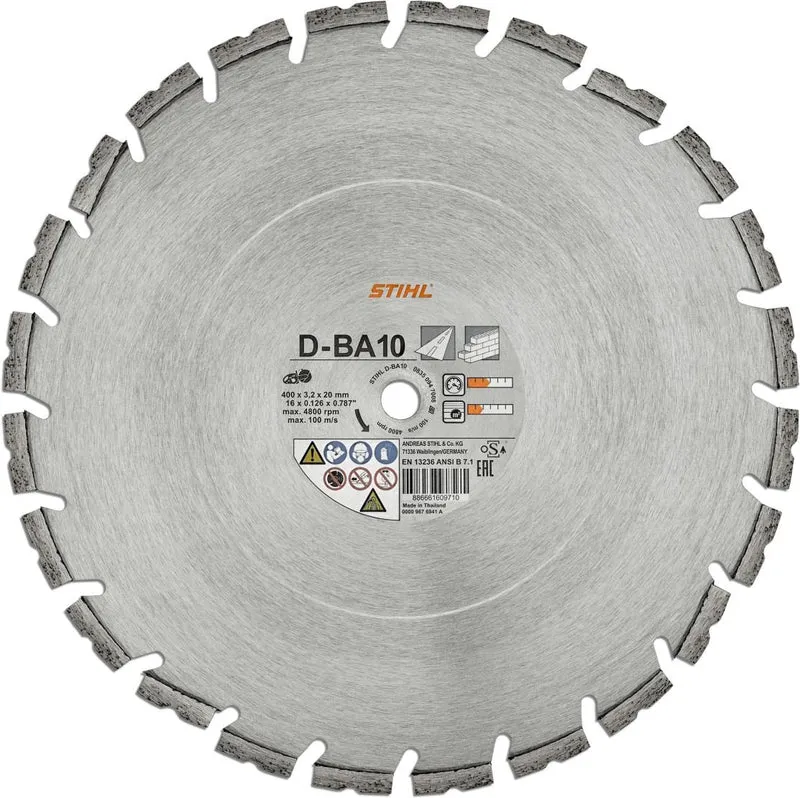 STIHL Diamant-Trennscheibe Ø 400 mm BA 10