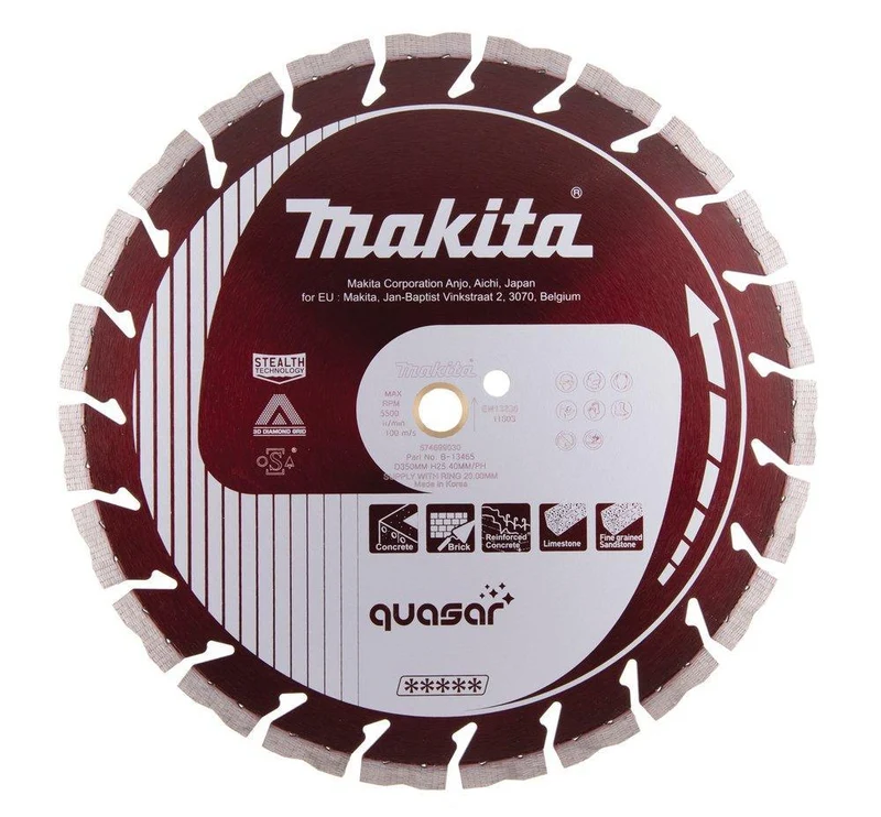 Makita Diamantscheibe "QUASAR" B-13465