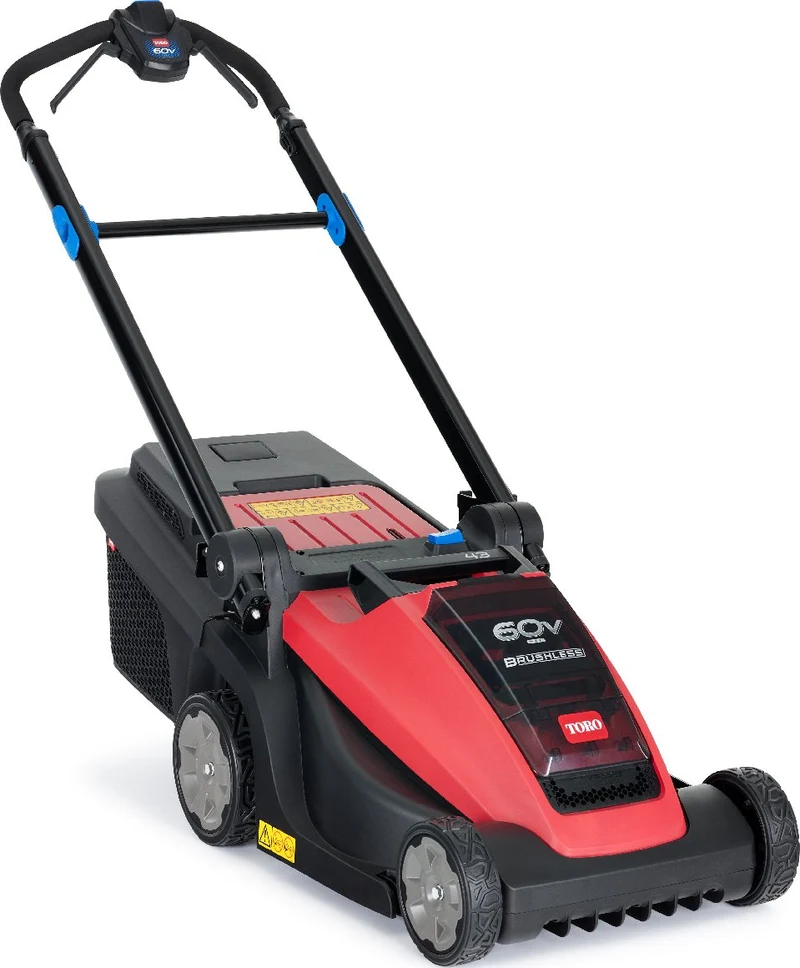 Toro Akku-Rasenmäher eMulticycler eL43VST 43 cm Rasenmäher - Set mit 4 Ah Akku und Ladegerät