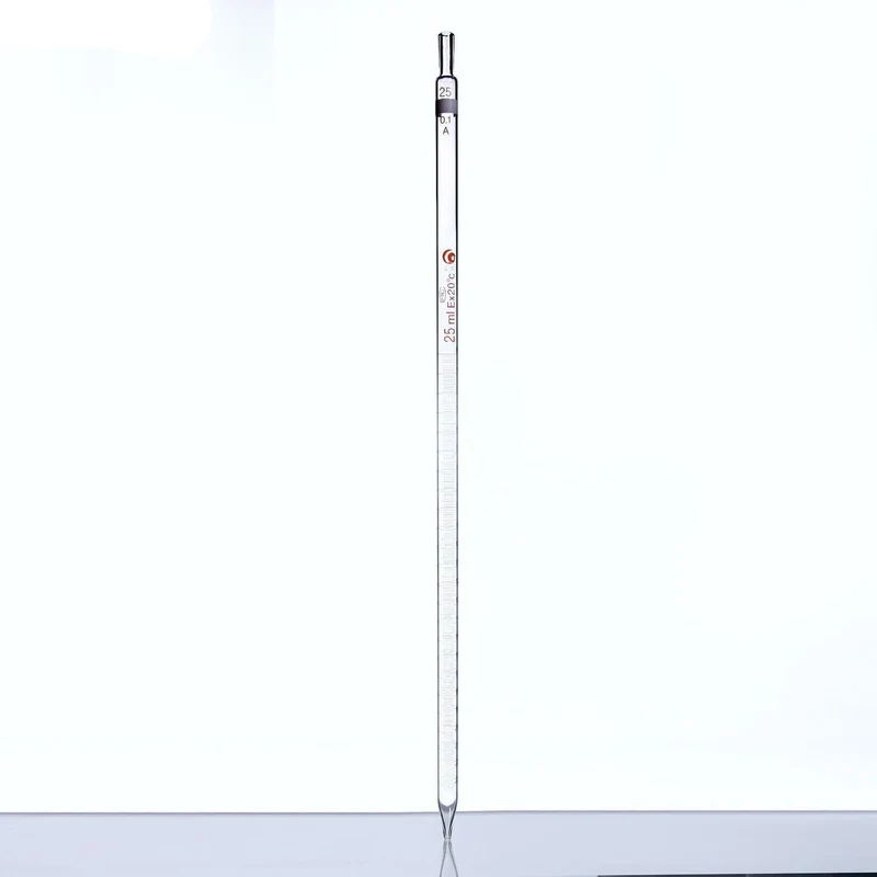 MessPipette, Kapazität 0.1 bis 50 ml, Teilung 0.1 ml