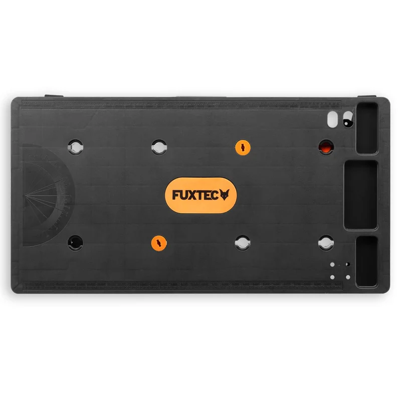 FUXTEC werkbank - 5in1 - universele werkbank, werkplatform, steiger, zaagbok, transportrol en werkplaatsrolbord in één - FX-WB