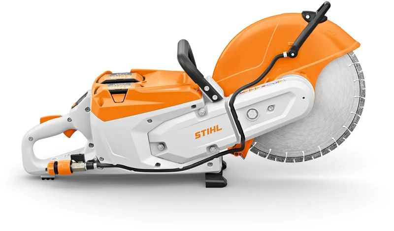STIHL Akku-Trennschleifer TSA 500 B mit 350 mm Kunstharz-Trennscheibe für Baustahl