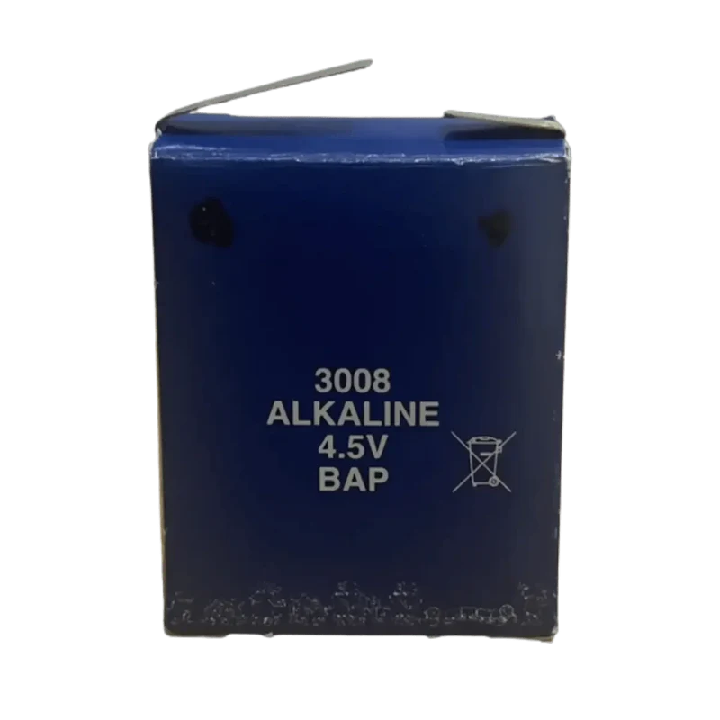 Pile 3R8 4.5V alcaline plate pour lampe torche Mazda JEP SAFT