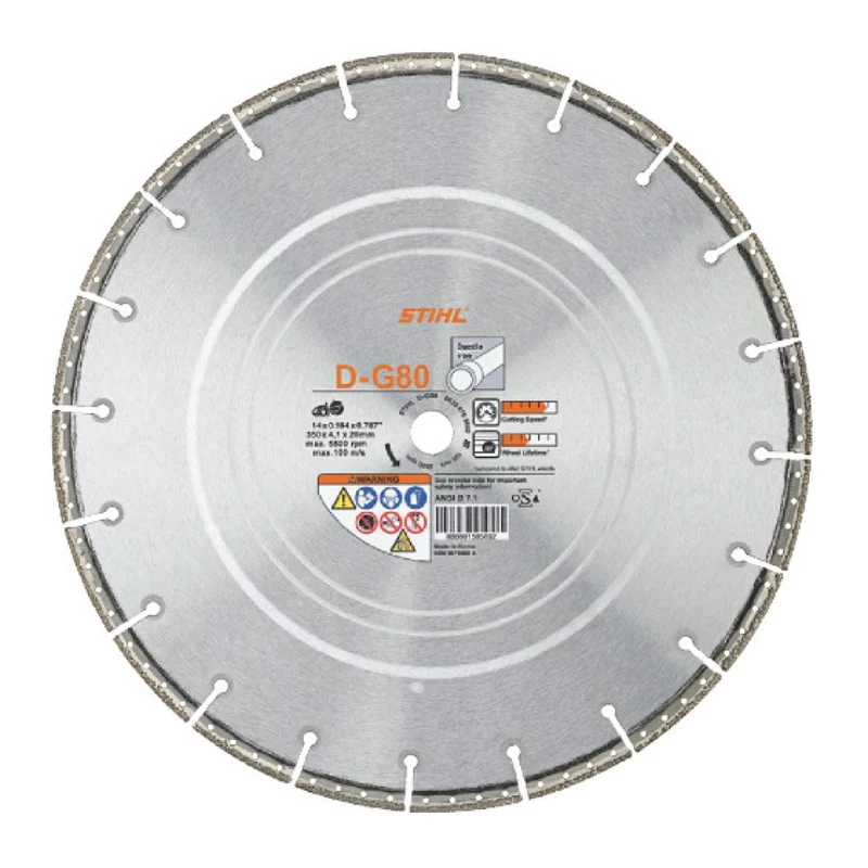 Stihl Diamant-Trennscheibe, Rohrleitungsbau