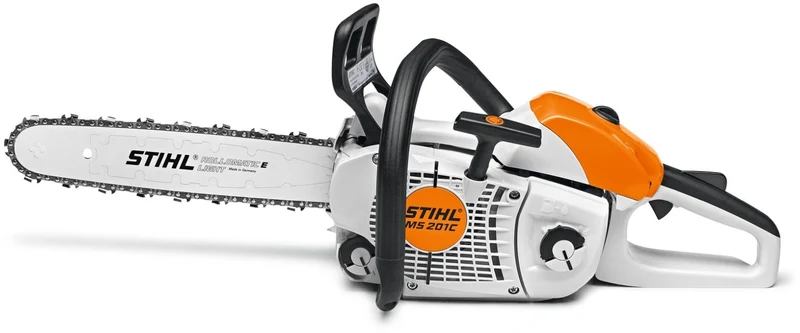 STIHL Profi Motorsäge MS 201 C-M, PS3, Schienenlänge 30cm