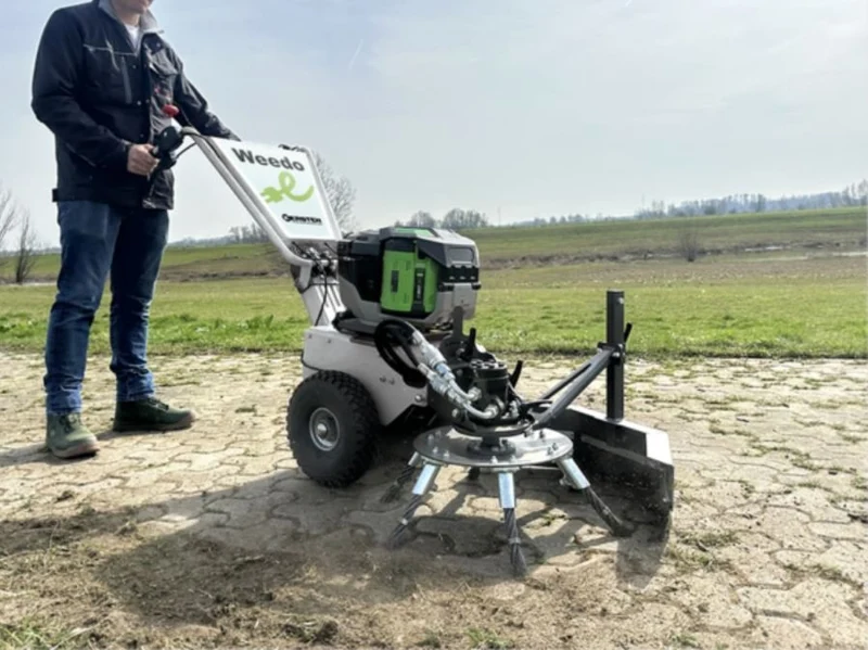 Kersten Akku-Wildkrautbürste Weedo II E -ohne Akku und Ladegerät