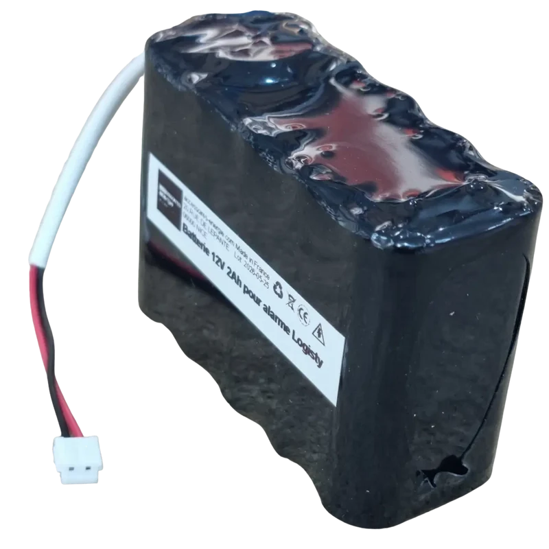 Batterie NiMH 12V 2.2Ah 10xAA Yuasa/Yucell Logisty