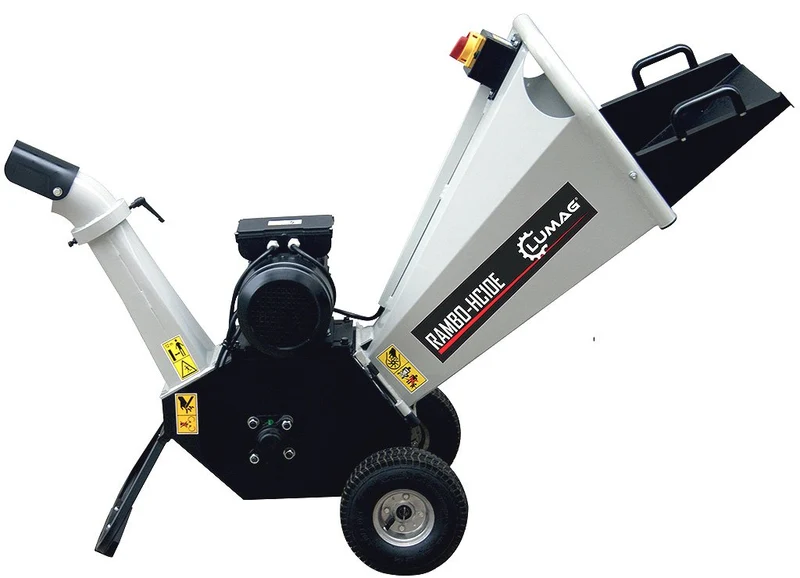 Lumag Häcksler mit Elektromotor RAMBO HC10E - Trommelhäcksler