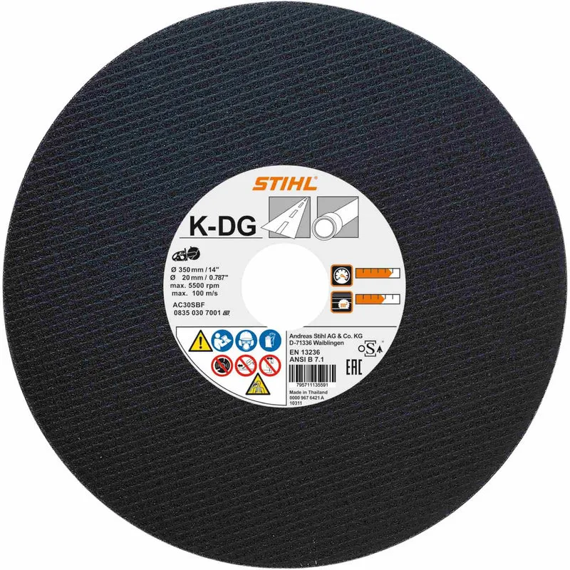 STIHL Kunstharz-Trennschleifscheibe Asphalt, Ø 400 mm