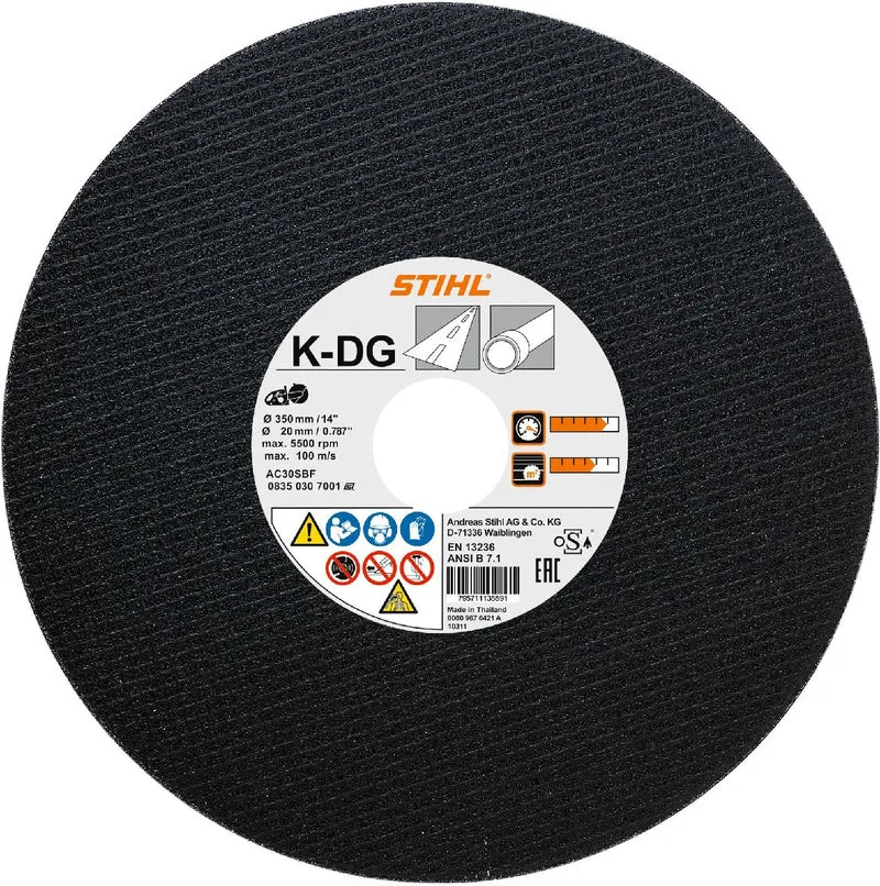 STIHL Kunstharz-Trennschleifscheibe Asphalt, Ø 350 mm