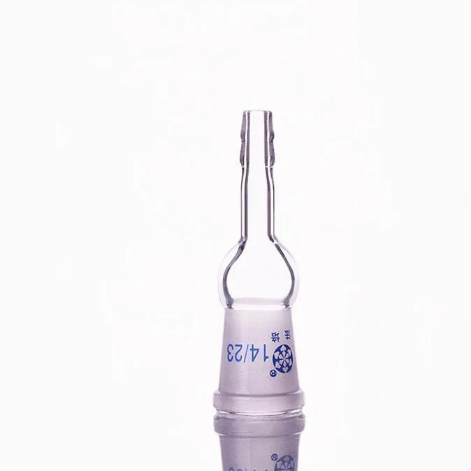 Thermometer Adapter mit Normschliff Hülse und Oliva