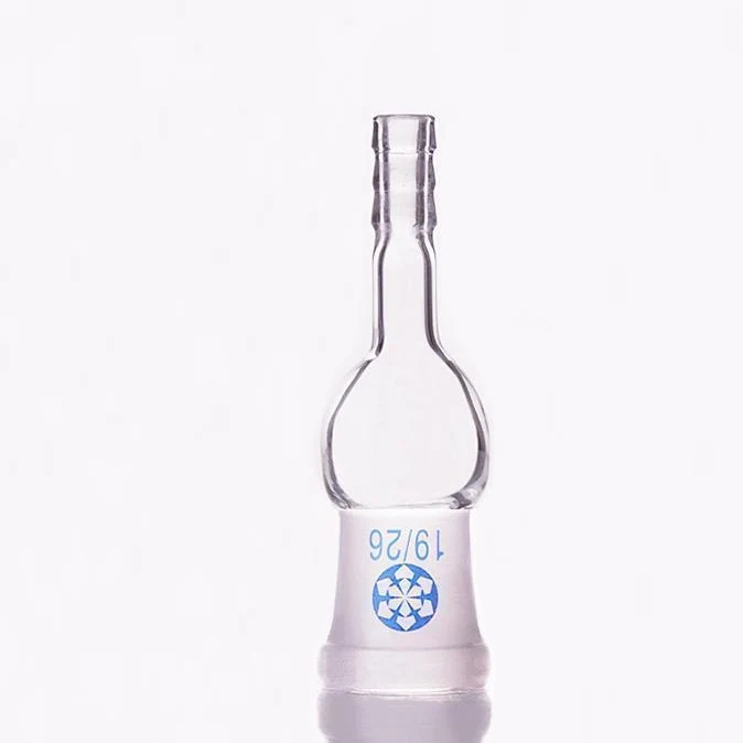 Thermometer Adapter mit Normschliff Hülse und Oliva