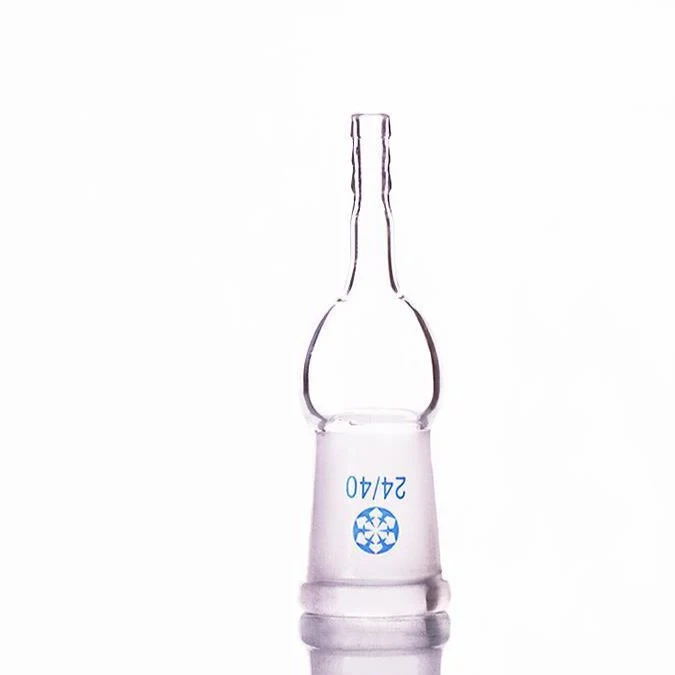Thermometer Adapter mit Normschliff Hülse und Oliva