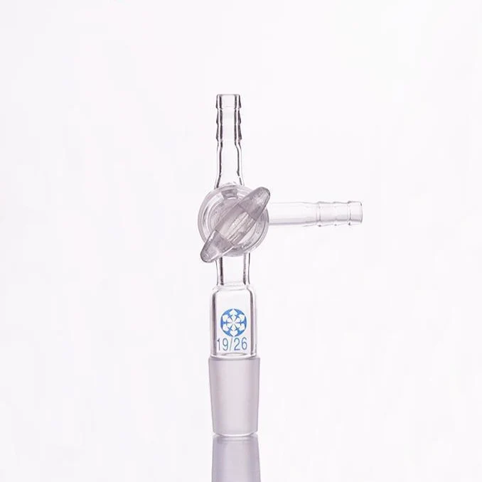 Aufsatz mit T-Form Schlauchverbinder und Hahn
