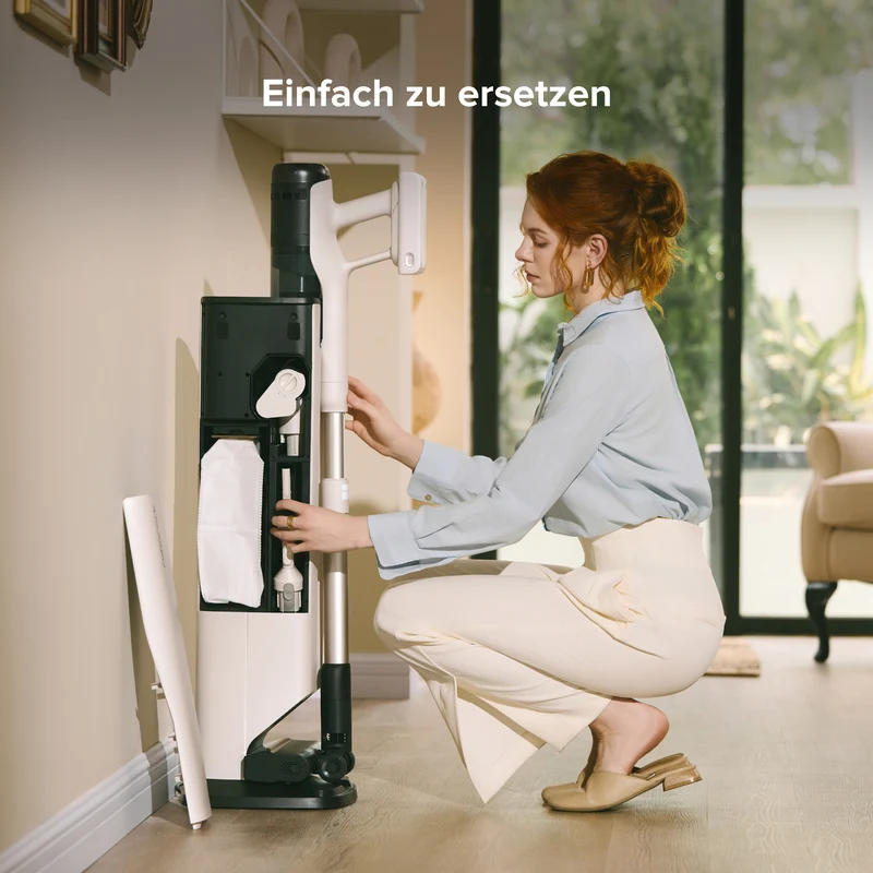 Roborock Staubbeutel (12 Stück) für H60 Hub Ultra und H60 Hub Pro, 3 L