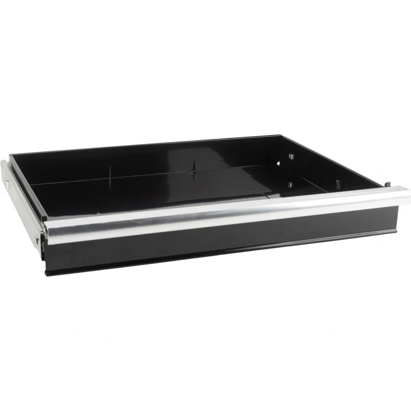 GRANIT BLACK EDITION Schublade mit Schiene 83 mm