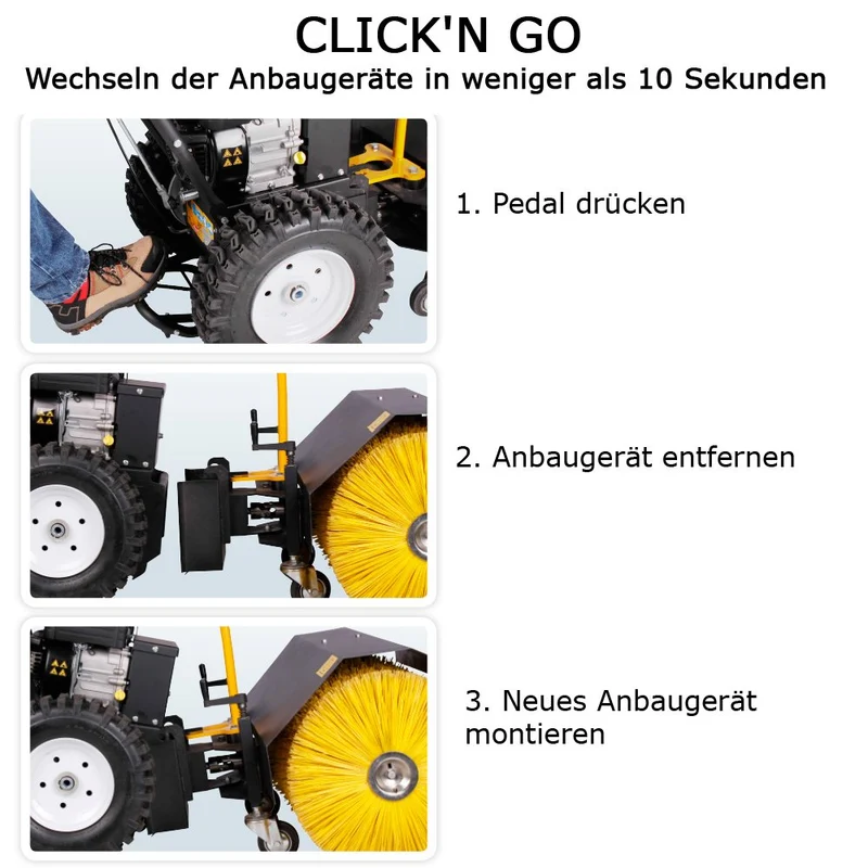 Texas Multimaschine COMBI 800B (Grundgerät) B&S Motor