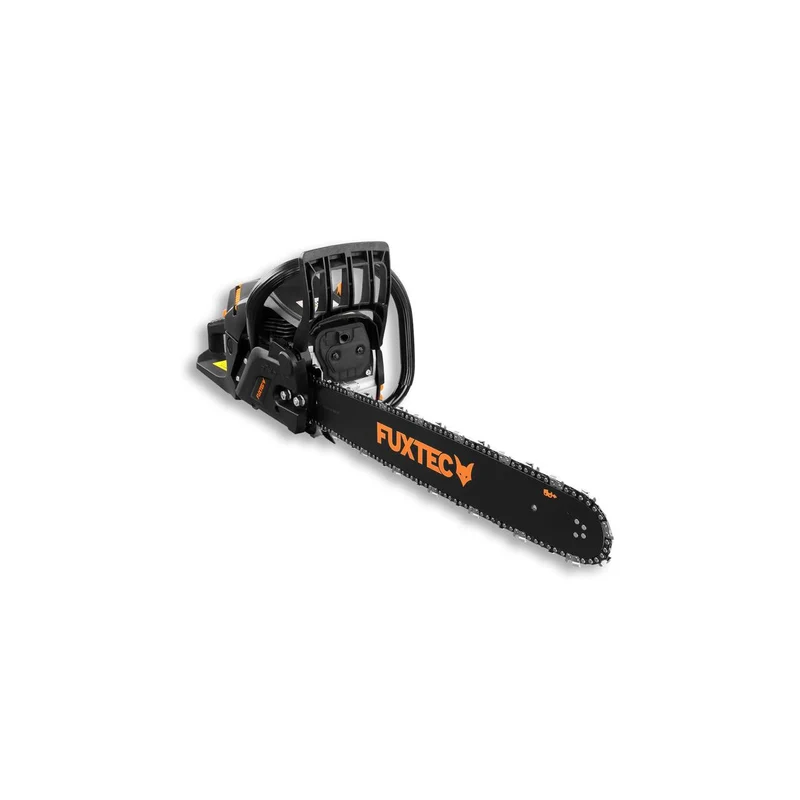 B-WARE FUXTEC Kettingzaag benzine - 61,5cc 2-takt - 51cm / 20 inch Zwaardlengte - Incl. Zaagblad & Ketting - FX-KS262 - Black Edition