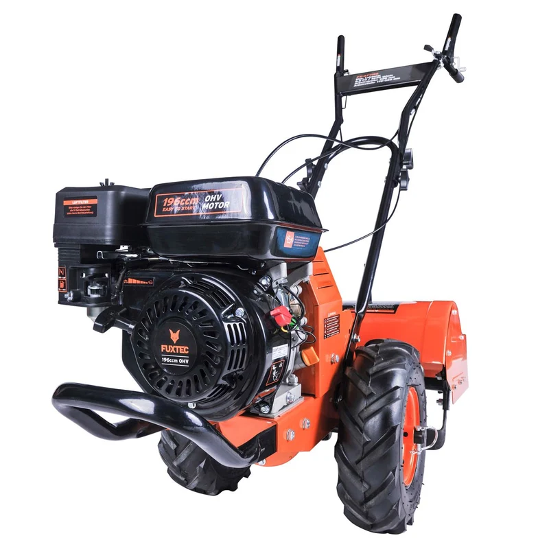 B-WARE FUXTEC Tuinfrees Benzine - Grondfrees - Bodemfrees - Cultivator met 50 cm breedte FX-AF1196