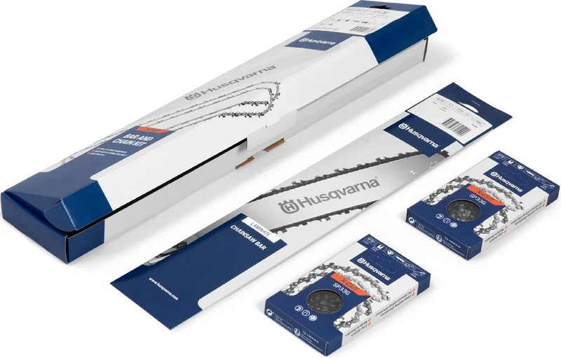 Husqvarna Ersatz-Set Kit SP35G 64TG / .325 / 1,5 mm HM 2 Ketten und 1 laminierte Schiene