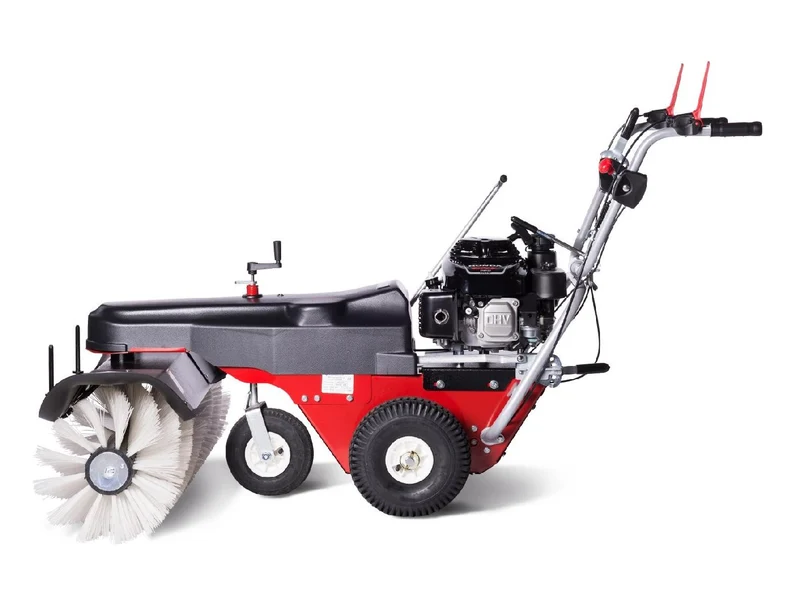4F Schmutz- und Schneekehrmaschine Limpar 102 E-Start mit Winterkehrbürstensatz