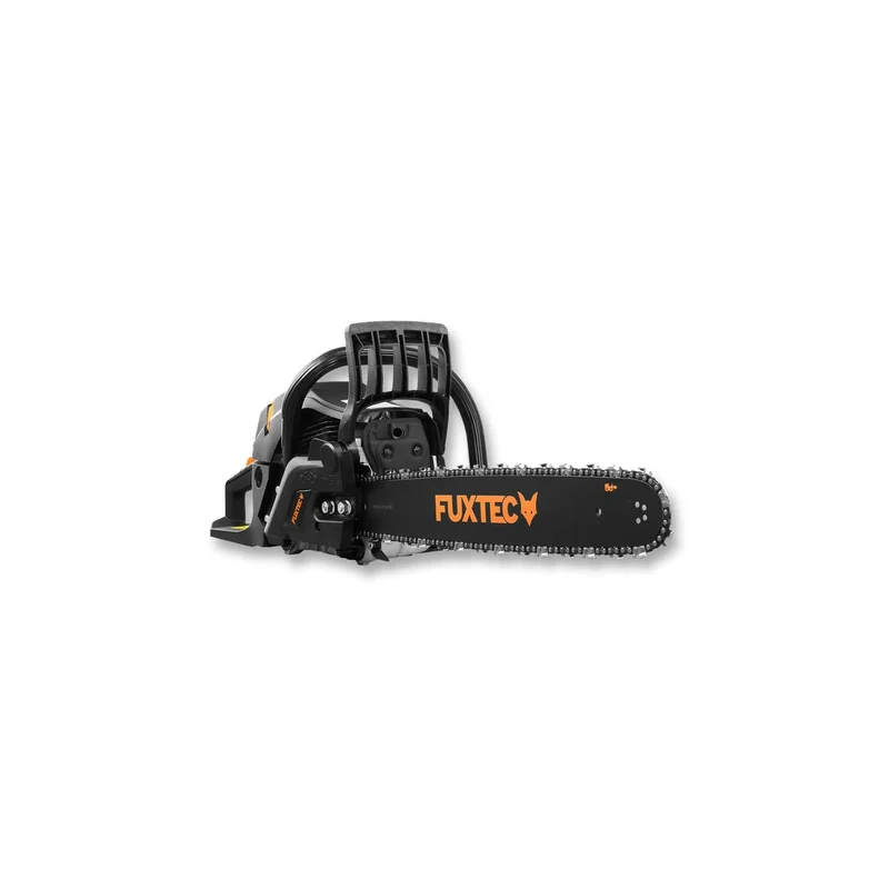 FUXTEC Kettingzaag benzine - 61,5cc 2-takt - 51cm / 20 inch Zwaardlengte - Incl. Zaagblad & Ketting - FX-KS262 - Black Edition