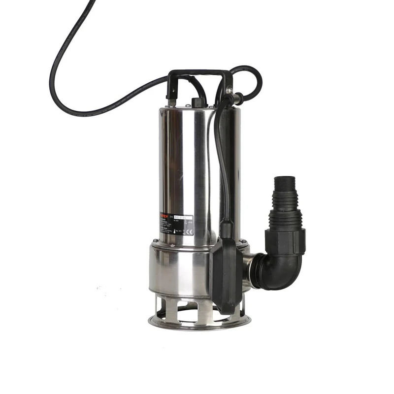 B-WARE FUXTEC dompelpomp - afvalwaterpomp FX-TP11000 INOX - SET - incl. slang en opbergbox
