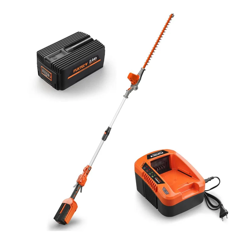 B-WARE 40V Hoge heggenschaar E920D - Set met accu en lader FUXTEC