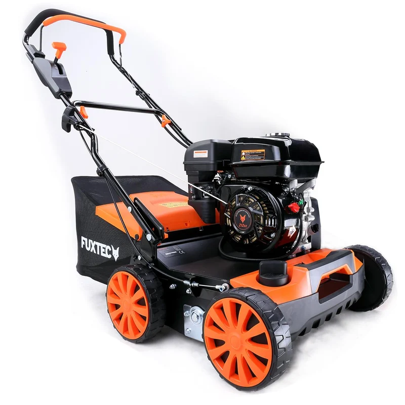 B-WARE FUXTEC Verticuteermachine Benzine 3-in-1 - Gazonbeluchter - FX-BV140