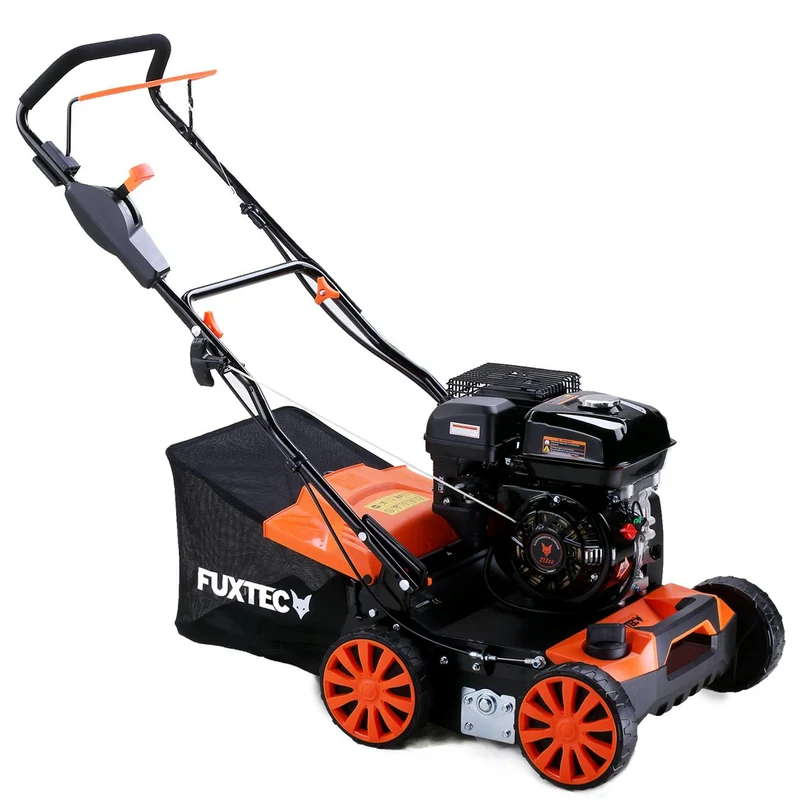 B-WARE FUXTEC Verticuteermachine Benzine 3-in-1 - Gazonbeluchter - FX-BV140