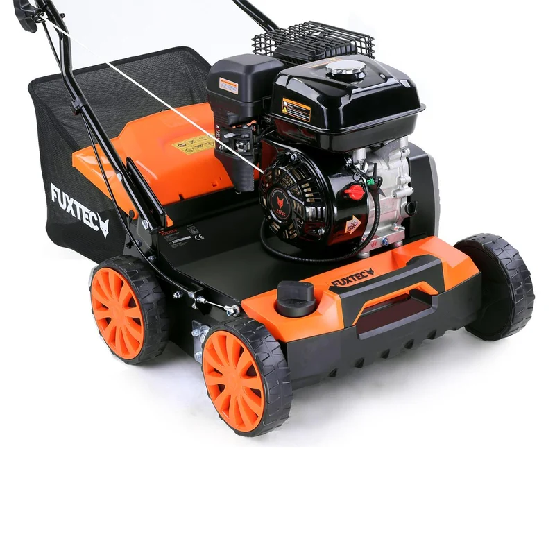B-WARE FUXTEC Verticuteermachine Benzine 3-in-1 - Gazonbeluchter - FX-BV140