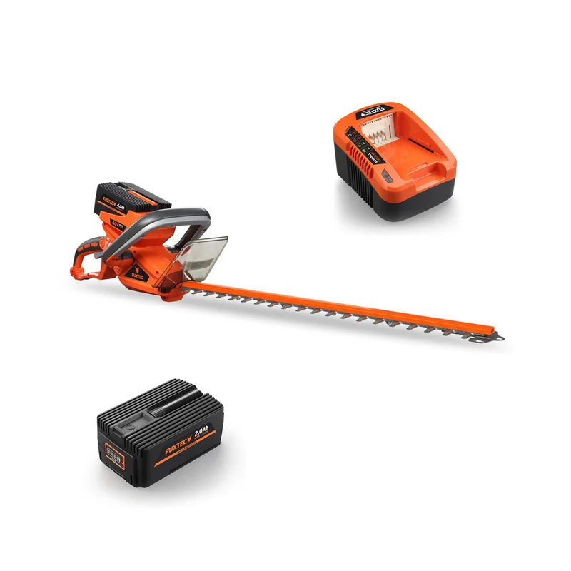 B-WARE Accu 40V heggenschaar E522D - Set met accu en lader FUXTEC