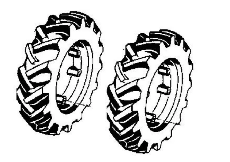 Agria Paar Triebräder 3690 011