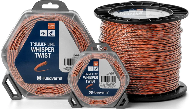 Husqvarna Trimmerfaden Whisper Twist 2,7mm / 210 m Länge