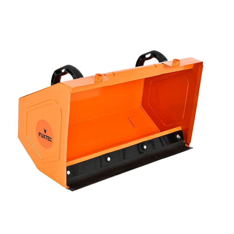 B-WARE FUXTEC veegmachine benzine - sneeuwploeg benzine - sneeuwschuiver - FX-KM196-SET3 - Incl. Bevestigingsmateriaal sneeuwploegblad en stofafscheider